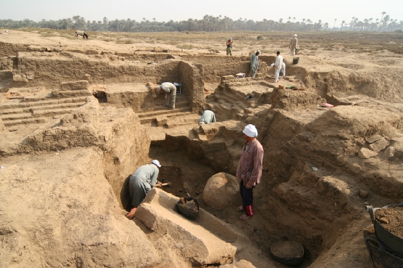 Excavations of the so-called "Dimick's Building"